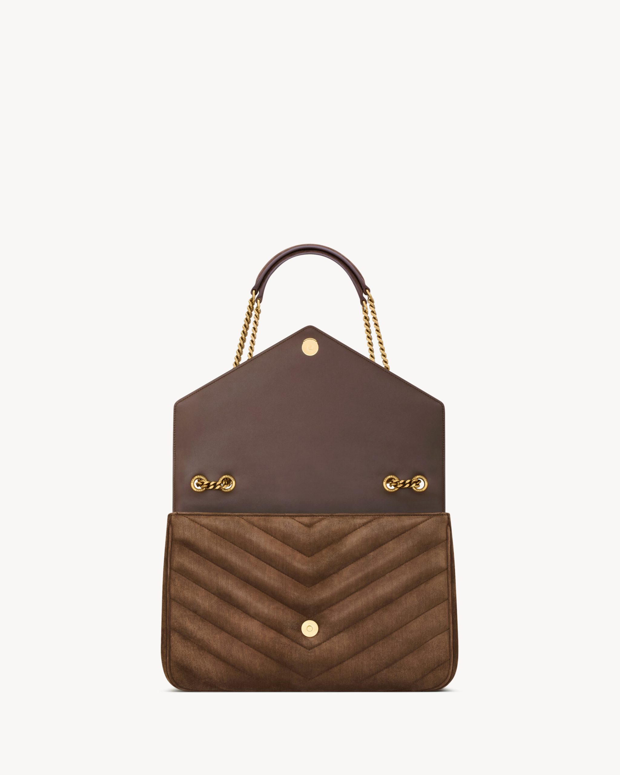 YSL LOULOU large in MATELASSÉ suede - Image 2